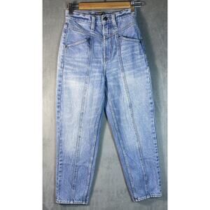 Abercrombie and Fitch Jeans 90's‎ Hi-Waist Blue Denim 100% Cotton Womens 24/00
